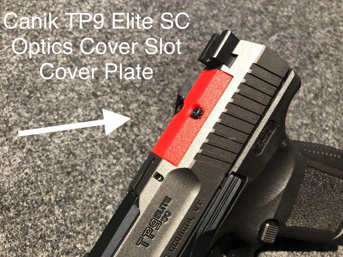Canik TP9 Elite SC Optics Slot Cover Plate